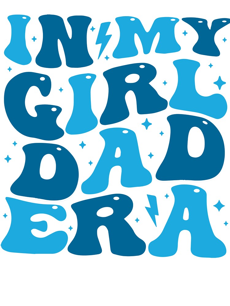 In My Dad Daughter Era Tee Fathers Day Men by MdEchoSTS
