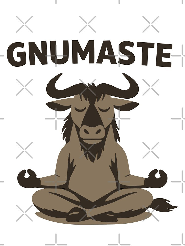 Gnumaste: The Meditative Wildebeest by AlyxoGer✅