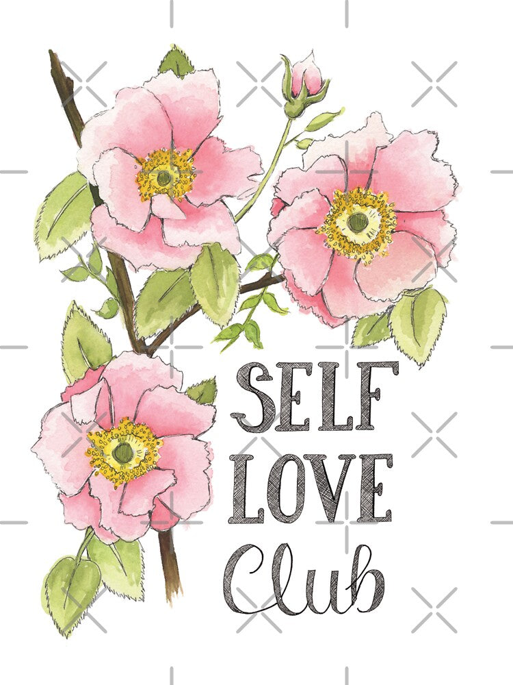 Self Love Club Pink Primrose Flowers by NaughtyFlorals