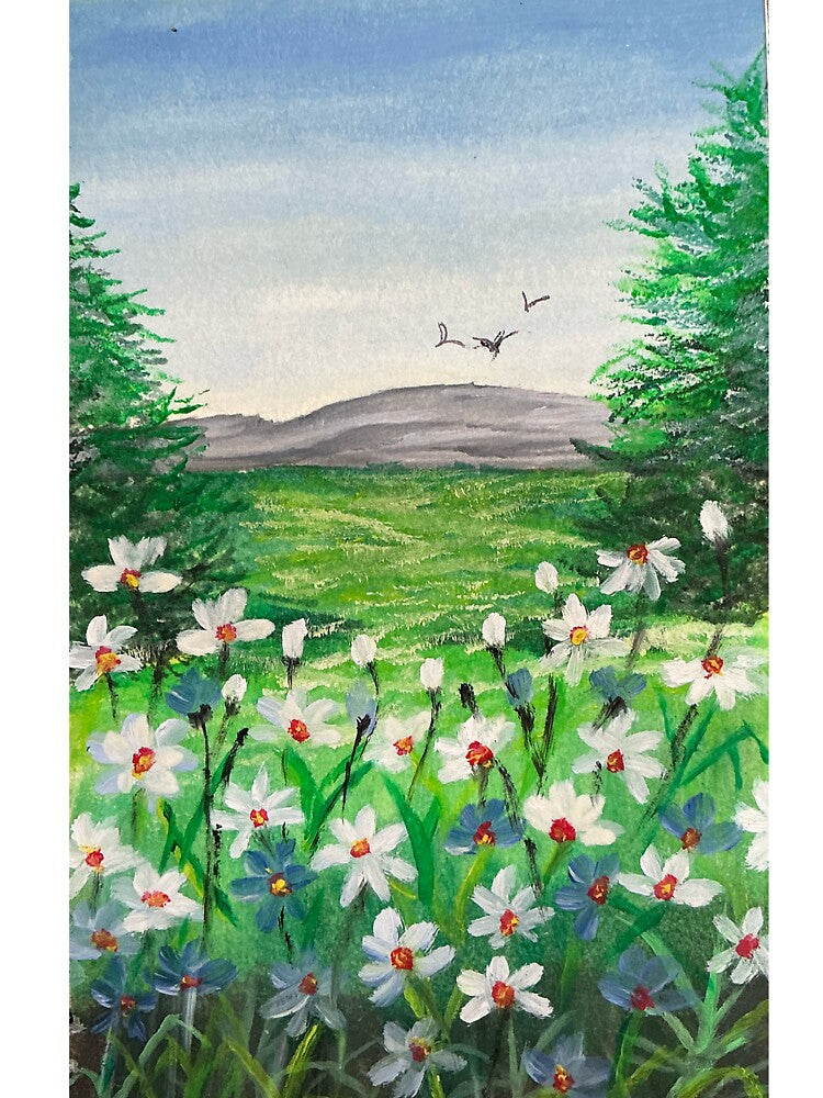 Whispering Wildflower Meadow by GemniShop