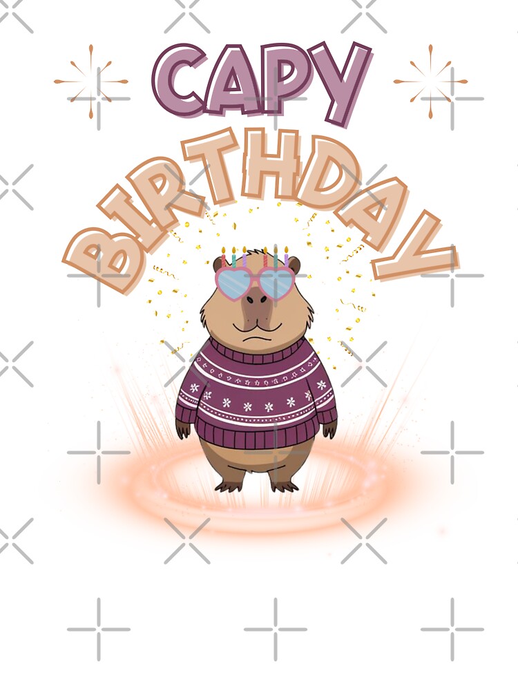 Capy Birthday by AnnDart