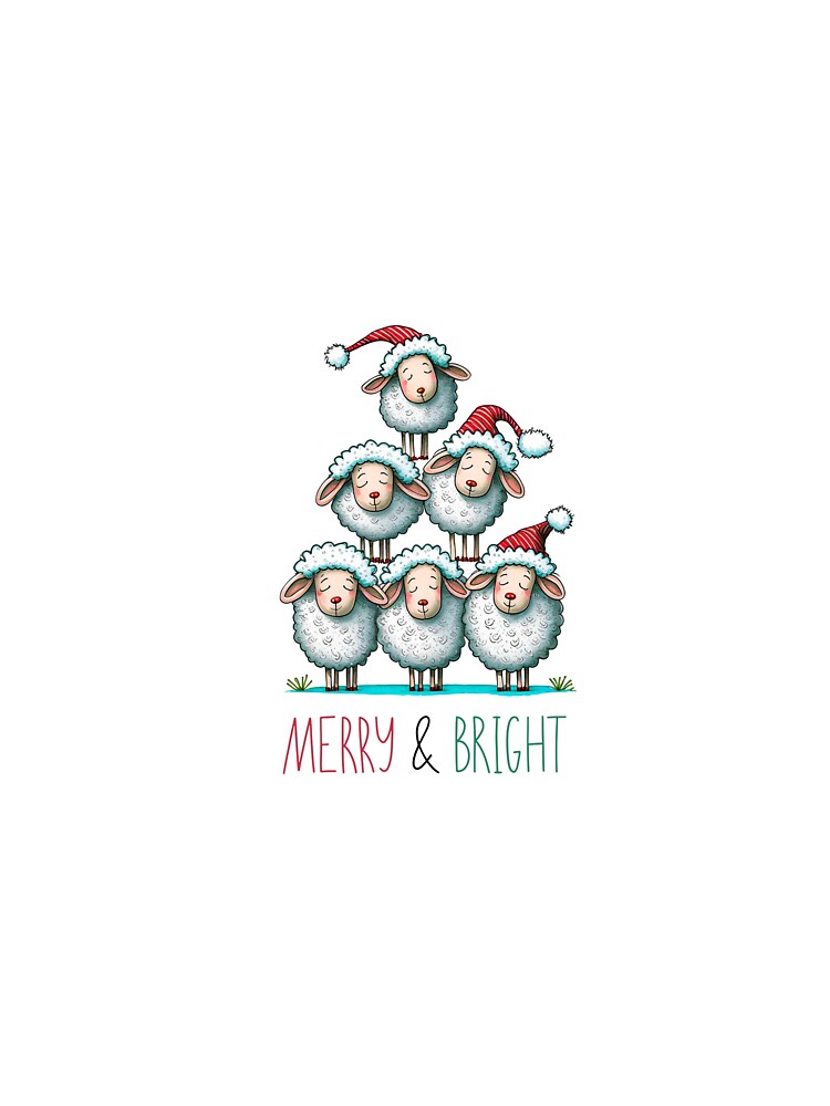 Merry And Bright Christmas Seep by Cauteteesnyc