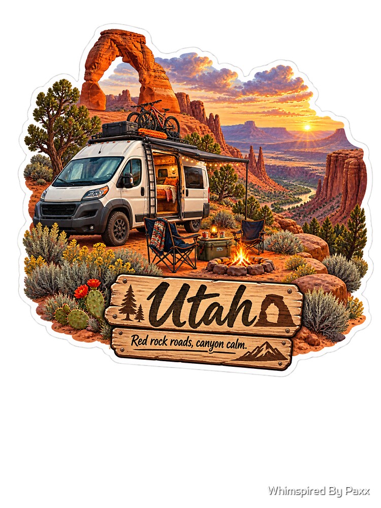 Utah Van Life by Whimspired By Paxx