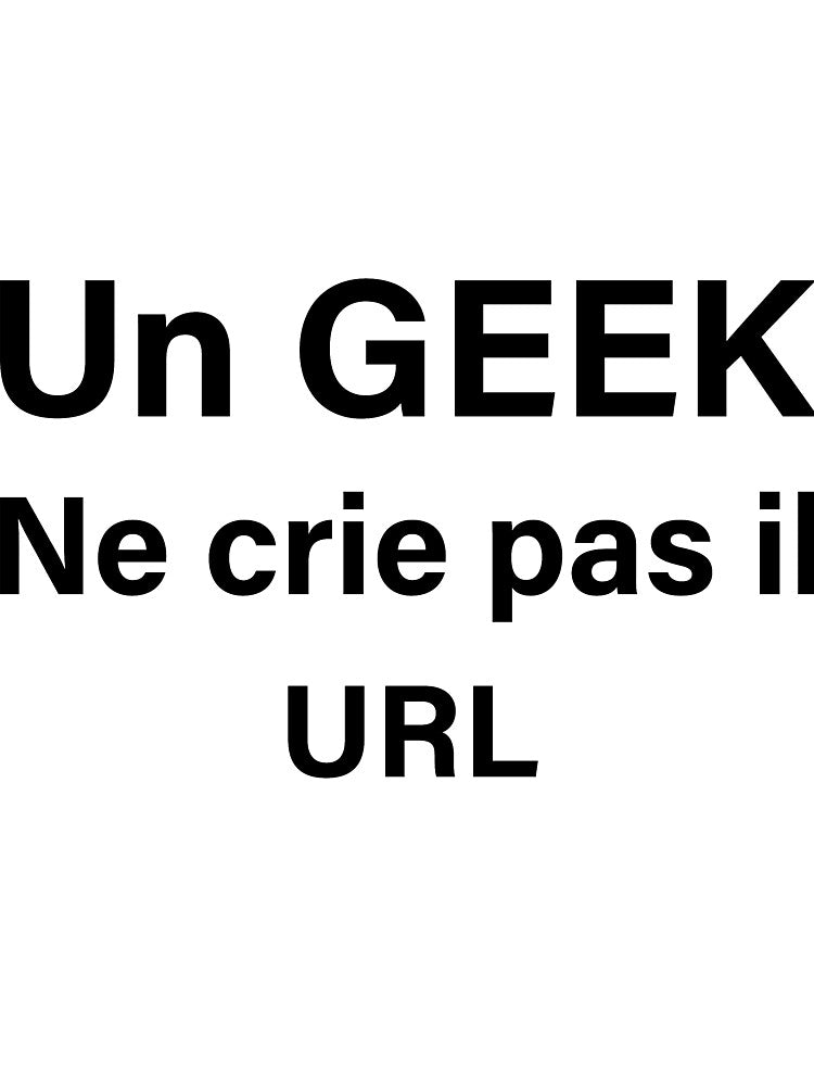 A geek doesn't shout he url by Curlyhaire