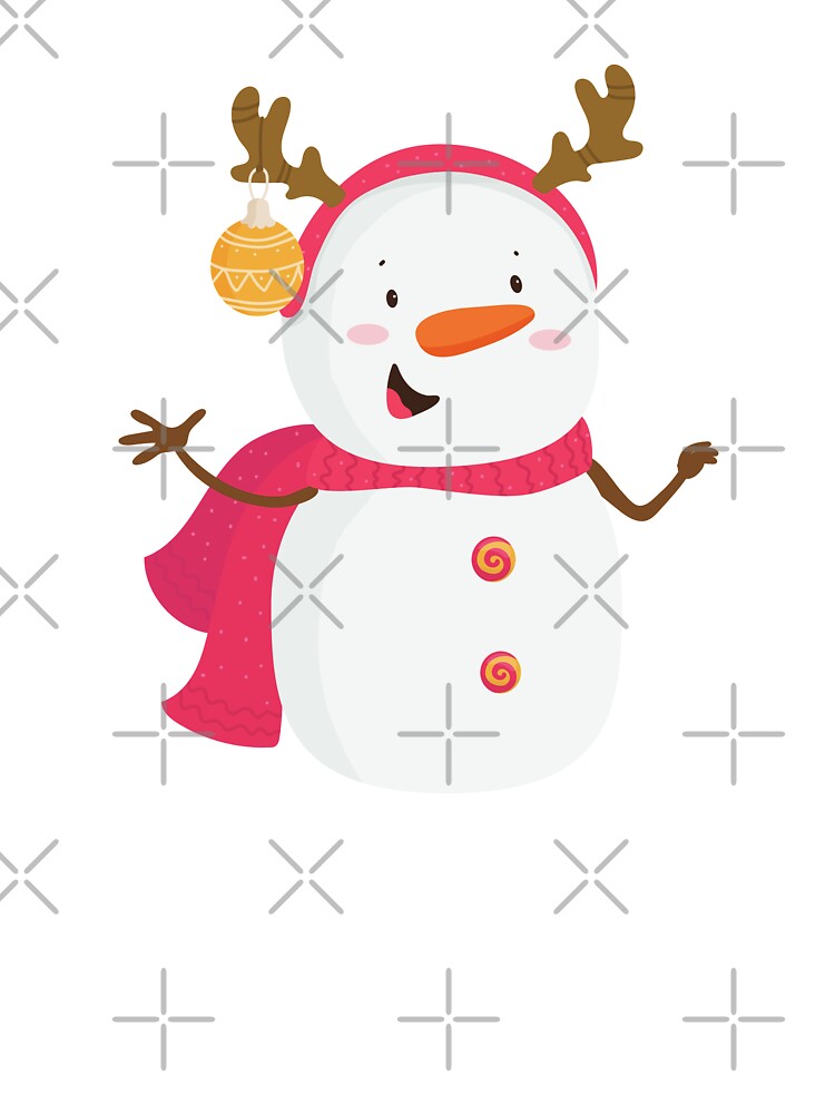 Weird Snowman by ArtistryPrint