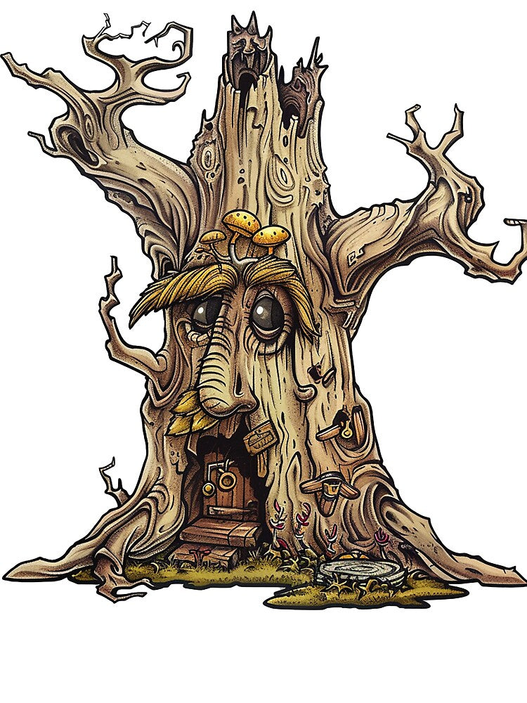 Haunted Stump! by PyramidSchmear