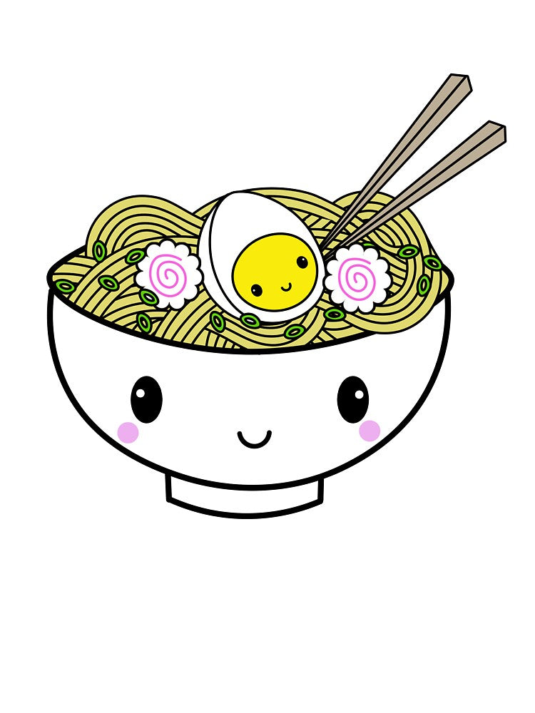Kawaii Ramen Noodles by mariekawaii