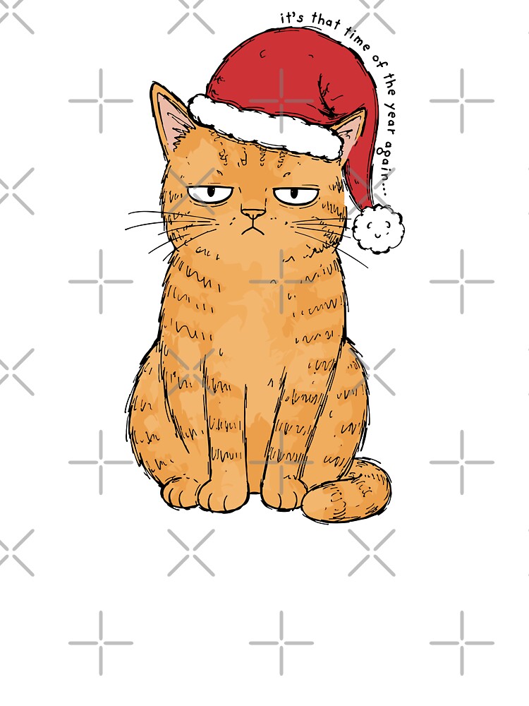 Christmas Cat - It's that time of the year again by LunarDesignzz