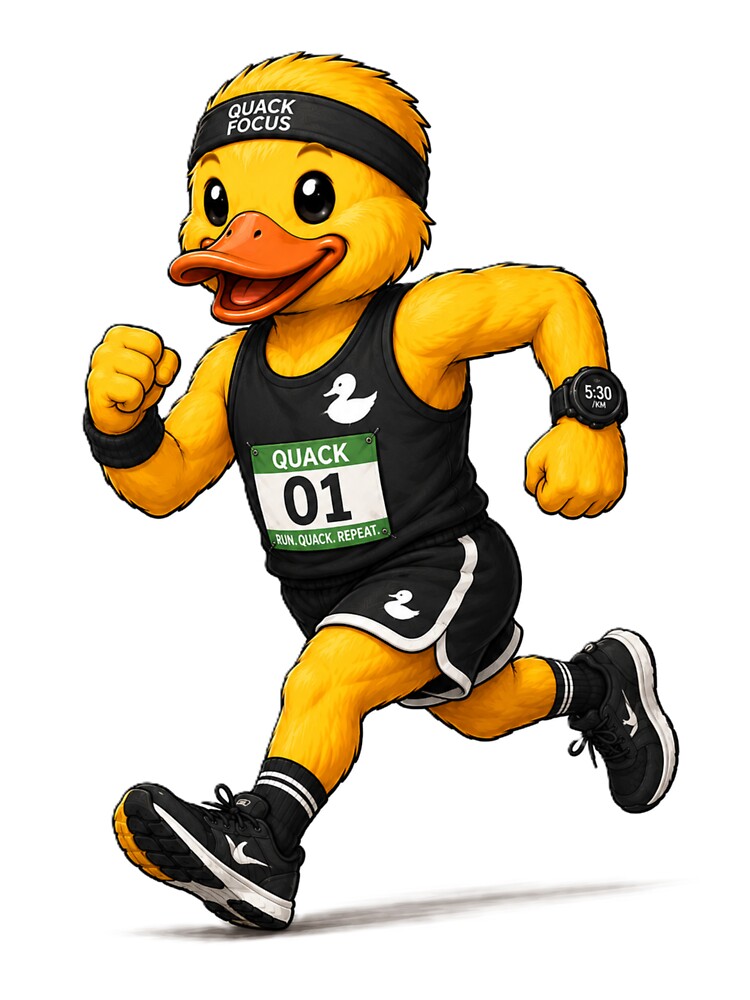 Runner Duck by Thor-stone
