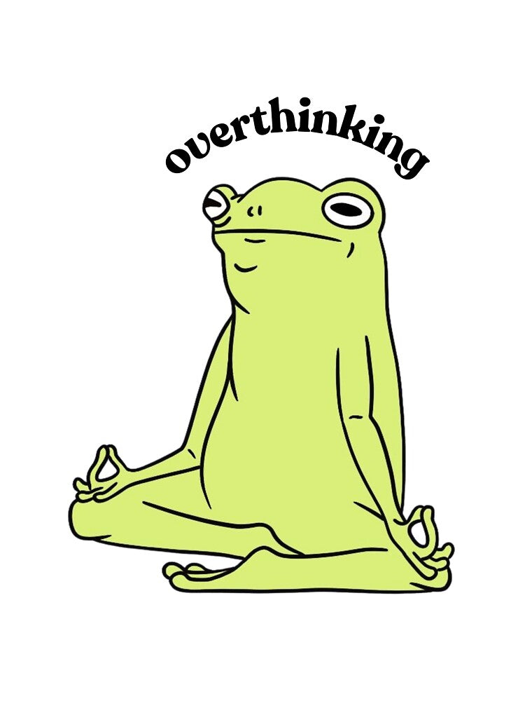 overthinking by Pretty Postcards