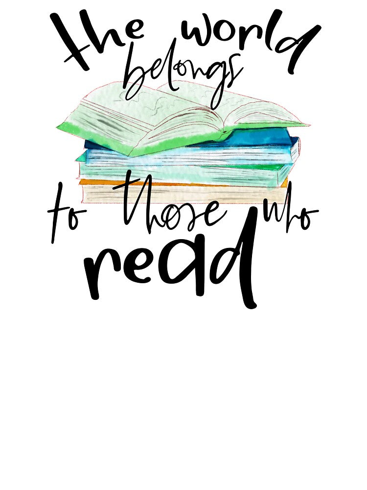 The world belongs to those who read Design by NataPrando