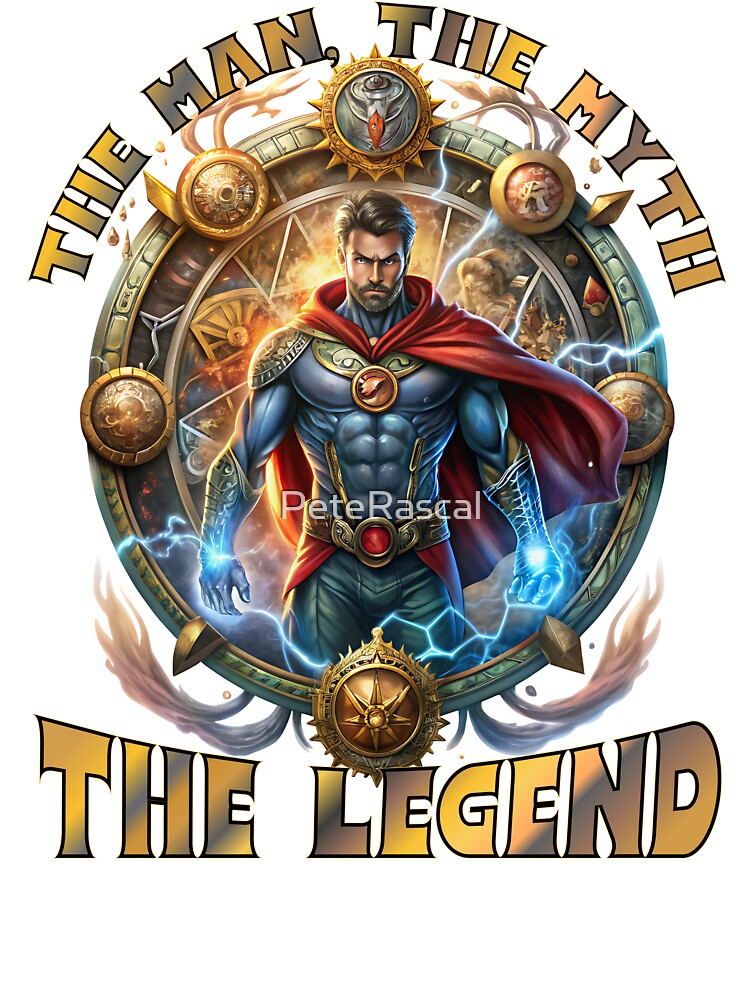 The Man The Myth The Legend Super Dad by PeteRascal