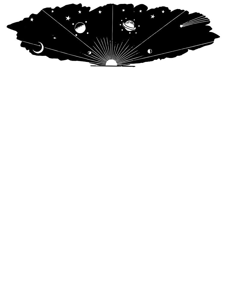 Planet sky vintage illustration by FieldScent