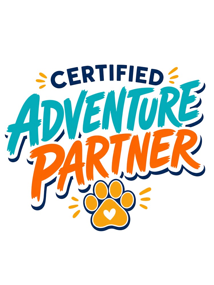 Certified Adventure Partner Golden Retriever Dog Dad Kawaii T-Shirt by Ashley critters