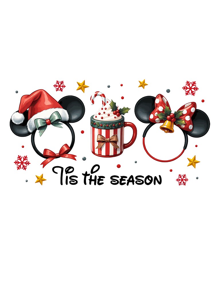 Festive Holiday Mouse Ears Hot Cocoa Design by WilliamTh31257