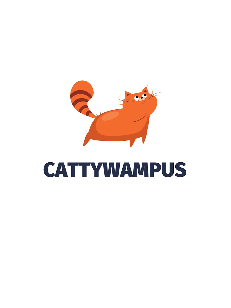 Cattywampus funny cat humor by glooop