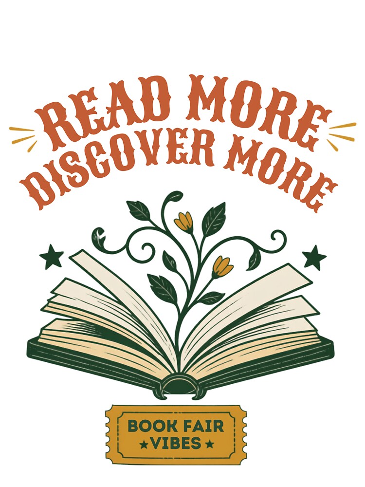 Book Fair Vibes – Read More, Discover More by CutieGalore