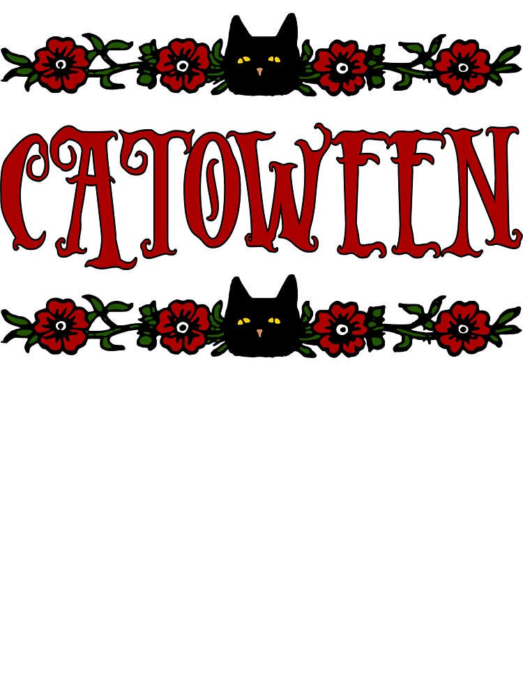 Catoween, Black Cat, Halloween by i-cottagedesign