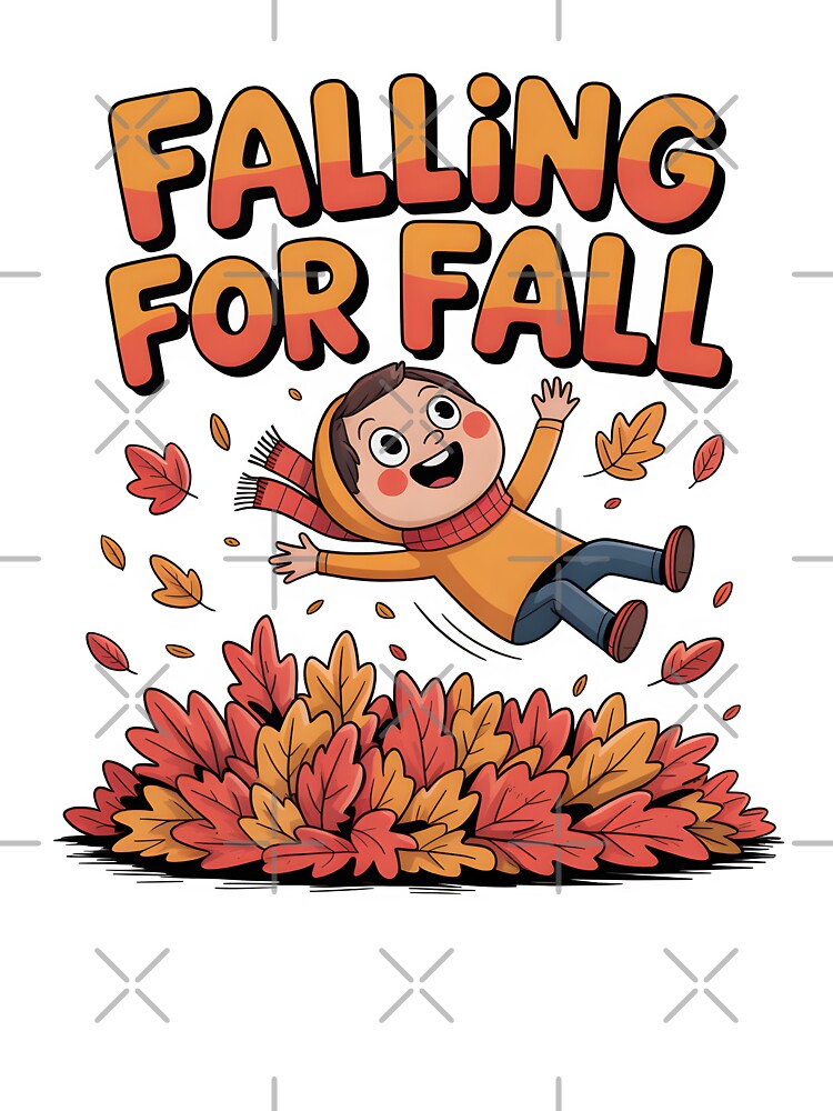Falling for Fall - Playful Autumn Season Design by Jollys-ArtShop