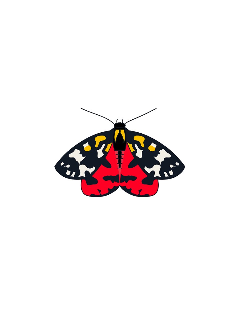 Scarlet Tiger Moth by esther-hartopp