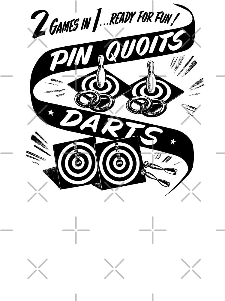 Pin Quoits Darts by The Common Tee