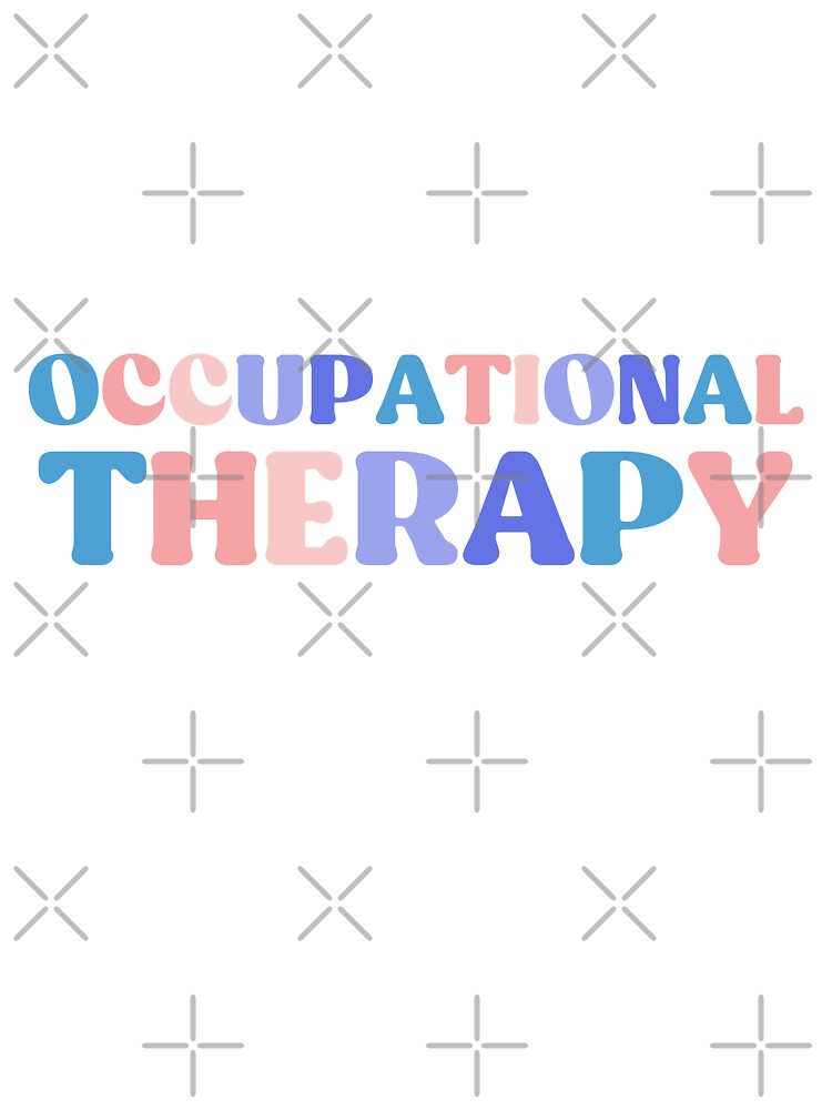 Occupational Therapy Colorful Quote by InnaPo ⭐⭐⭐⭐⭐