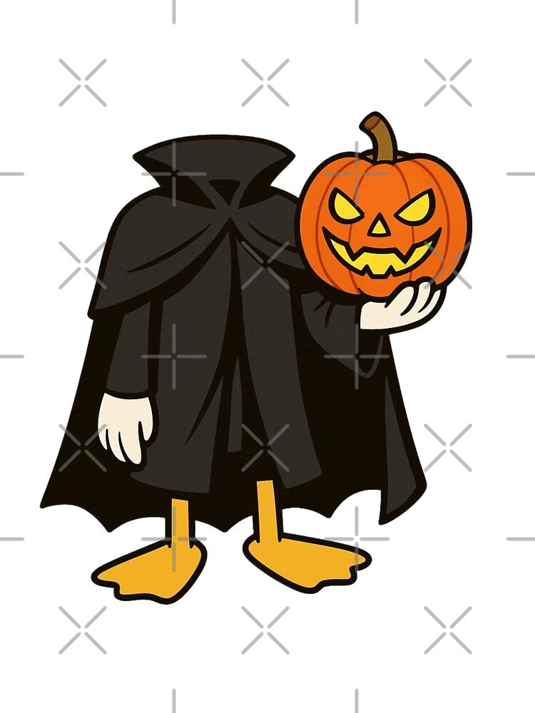 Headless Duck with Pumpkin Head – Creepy Halloween Character by Confuzz1ed