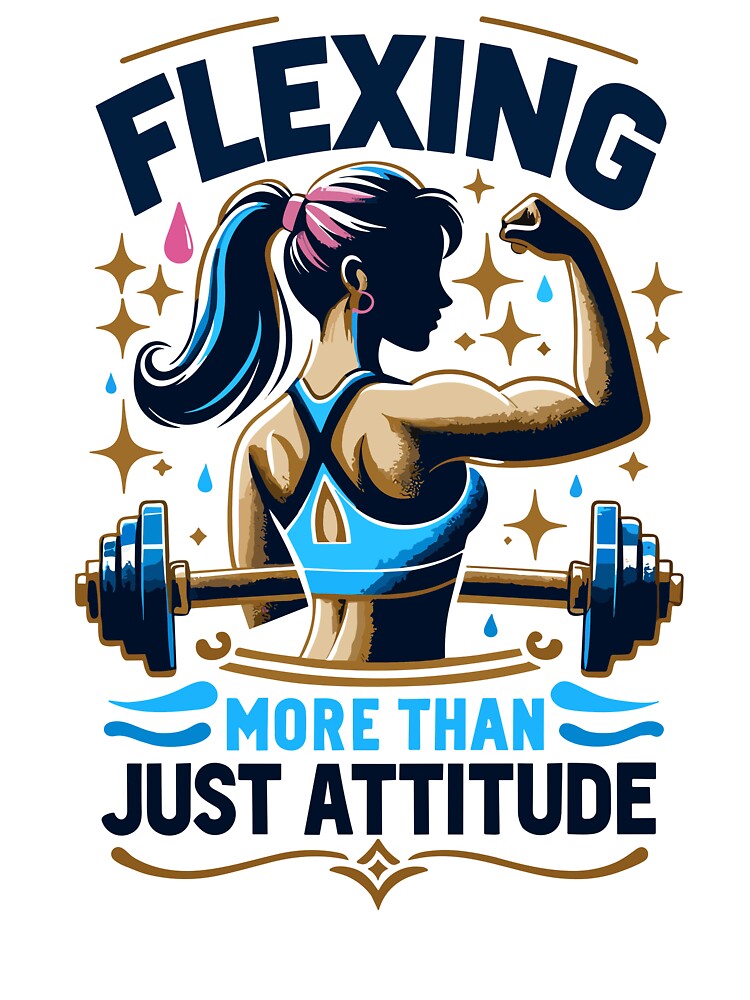 Felxing More Than Just Attitude - Female Fitness by OptimaArt