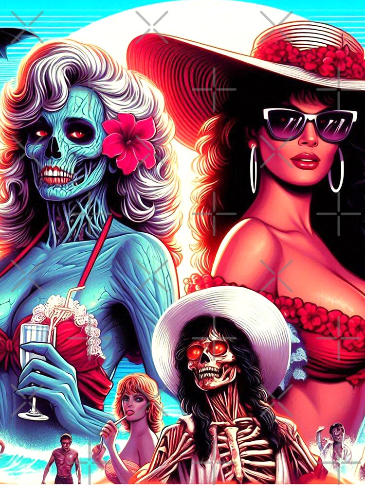 Horror Beach Girls by PulpVintage