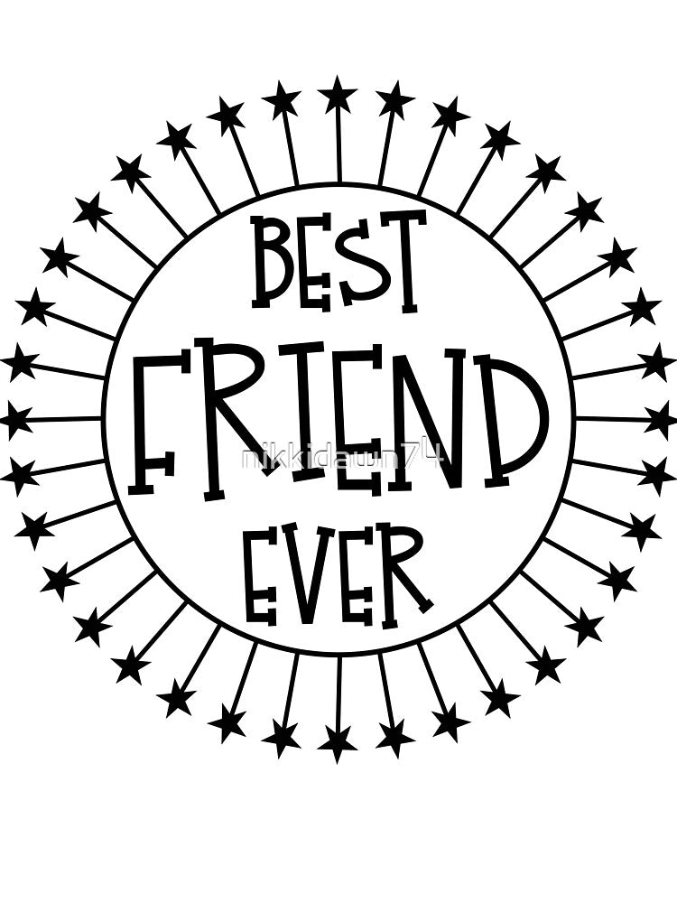 Best Friend Ever Buddy BFF Birthday Gift Idea graphic by nikkidawn74