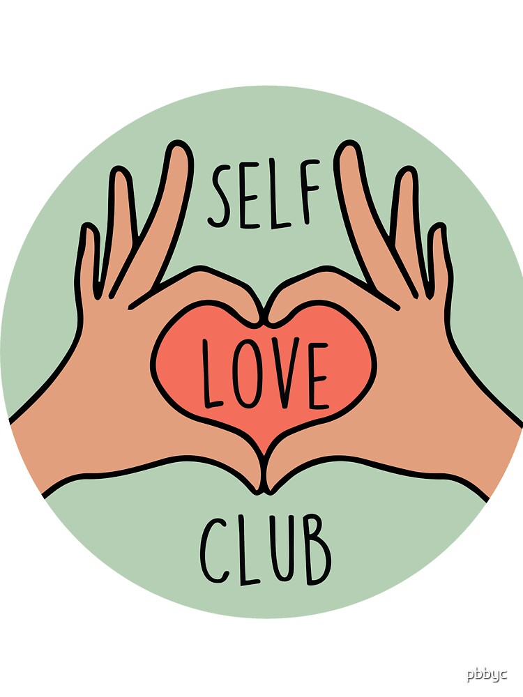 pbbyc - Self Love Club Sticker by pbbyc
