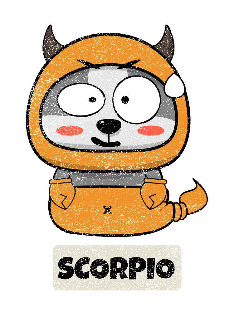 Funny Zodiac Baby Scorpio by vukojev-alex