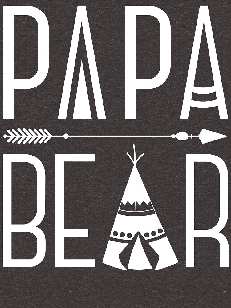 Papa Bear T-shirt by LiqueGifts