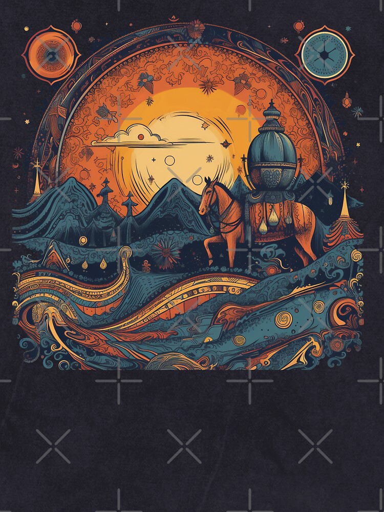Desert Mirage - A Captivating and Mysterious Artwork on Redbubble by Alphakenon