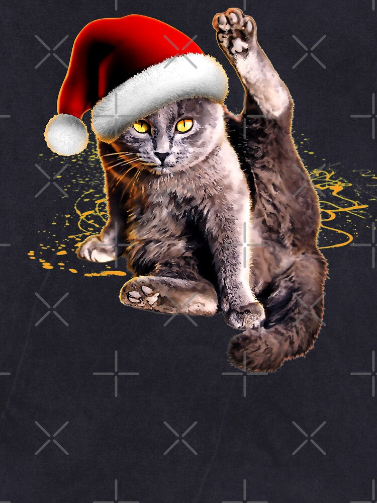 Funny Christmas Cat by GreenSplash