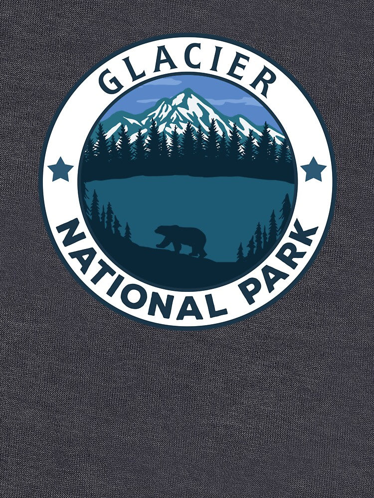 Glacier National Park by Road-tees