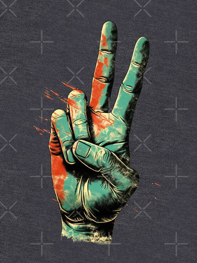 A Hand - Distressed Design by GoodOldVintage