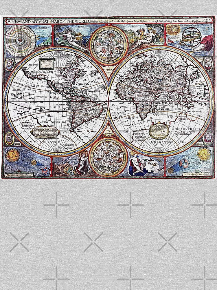 An Old Map of the World by Gothicrelics