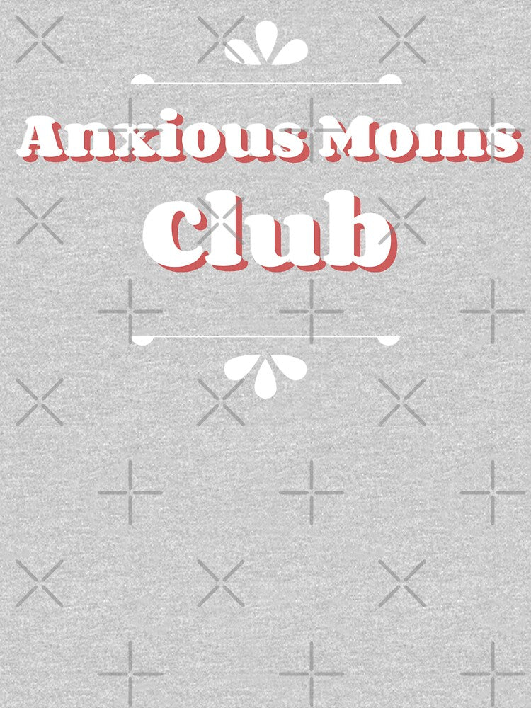Anxious Mom Life | It's A Thing | Funny Exhausted Mom Shirt Retro Tired Moms Club Tee by RandisTees