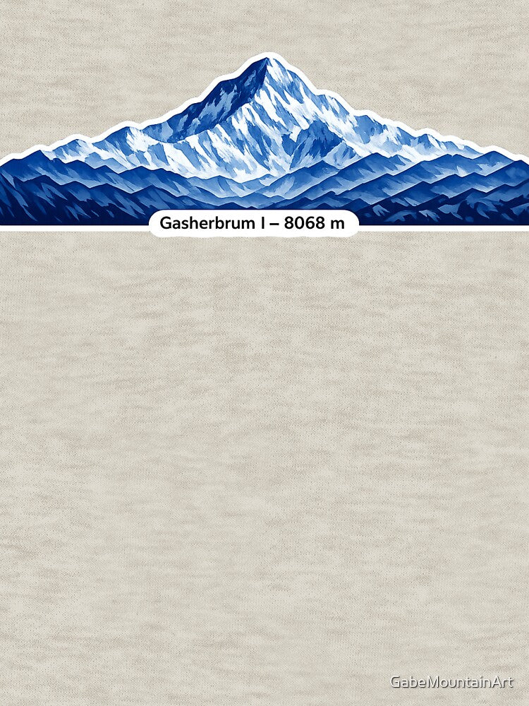Gasherbrum I 8068 m – Minimalist Himalayan Mountain by Gabe1983