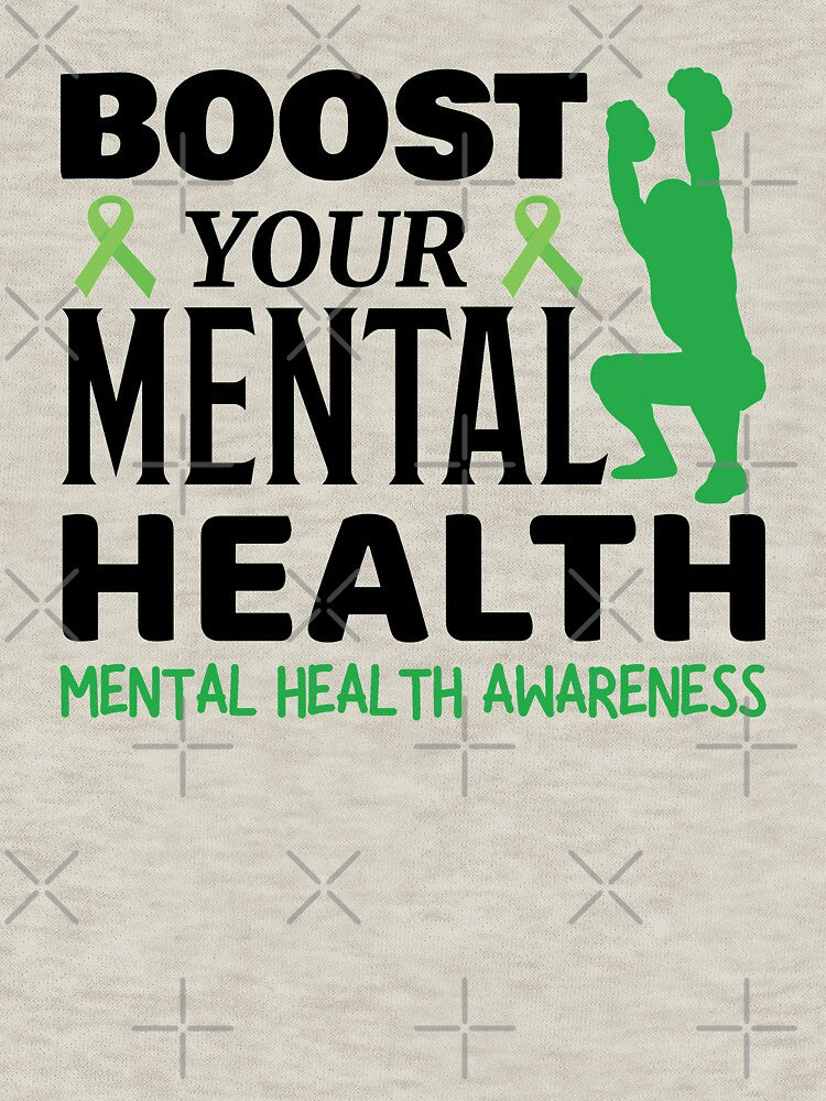 Boost Your Mental Health - Mental Health Awareness - Exercise by OwlCanvas