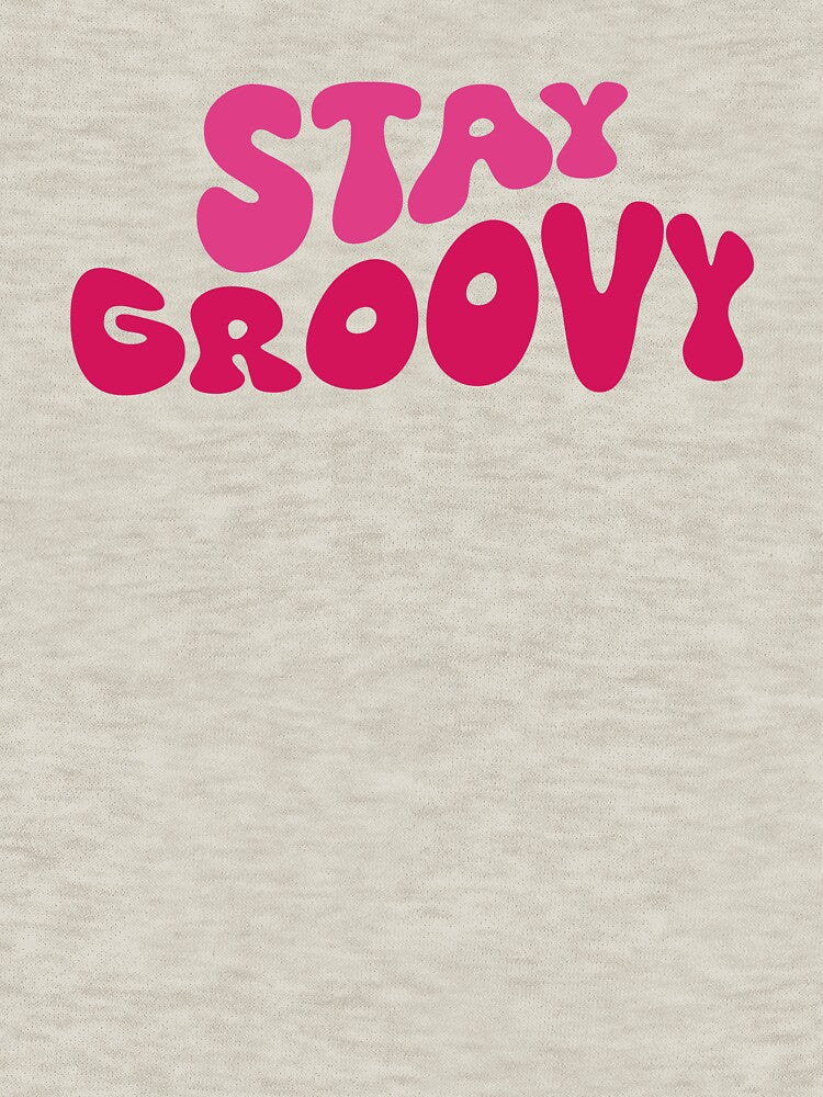 Stay Groovy - Groovy Vibes - Retro Groovy Typography by typoinspired