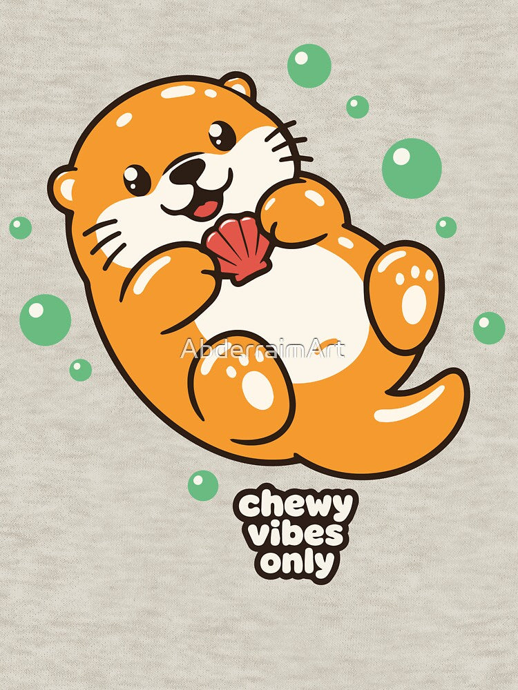 Gummy Otter | Bouncy Candy Jelly Aesthetic Art by AbderraimArt