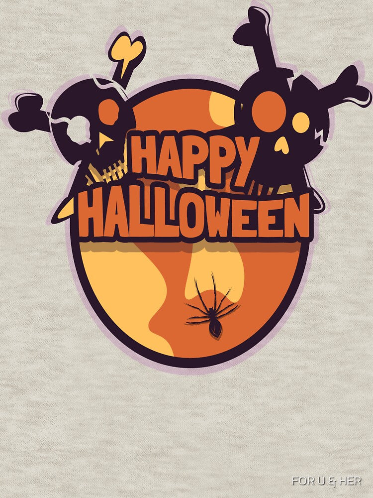 Halloween Skeleton Shirt by FOR U & HER