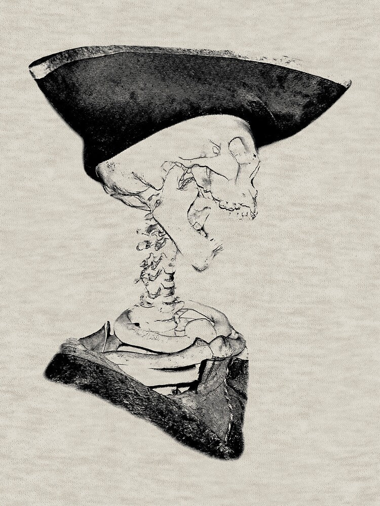Halloween Skeleton Pirate! Digital Halloween Engraving. by Digital Eclectica
