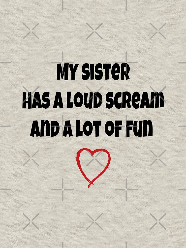 Funny sister shirts for big and little sisters because I love my sister and want to give her a gift. by happygiftideas