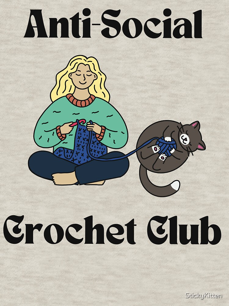 Anti-Social Crochet Club by StickyKitten
