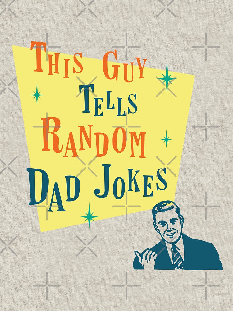 Vintage - Dad Jokes - Funny Gift for Dad by DesignByLeo
