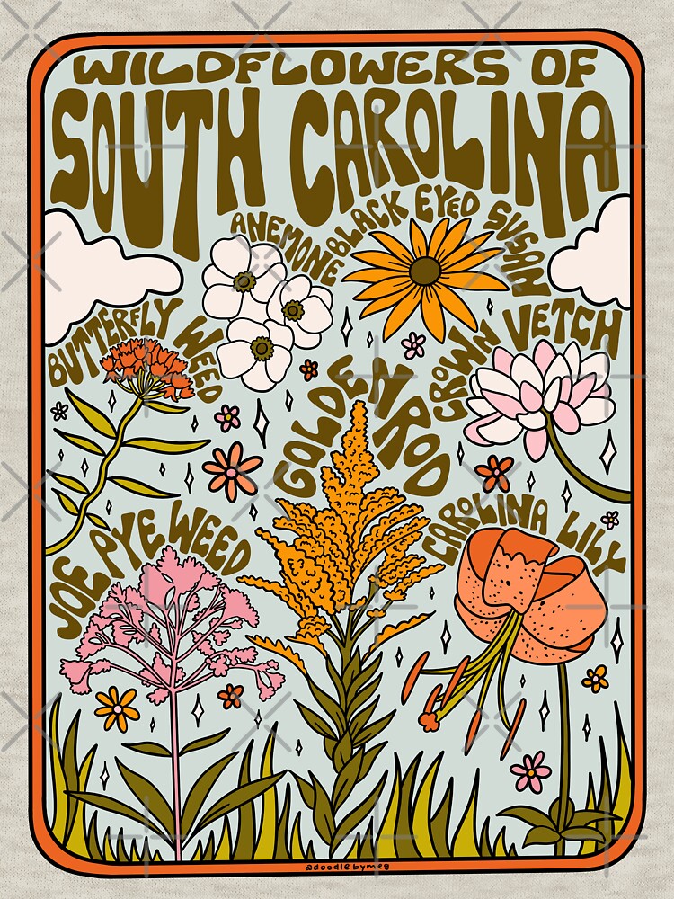 South Carolina Wildflowers by doodlebymeg