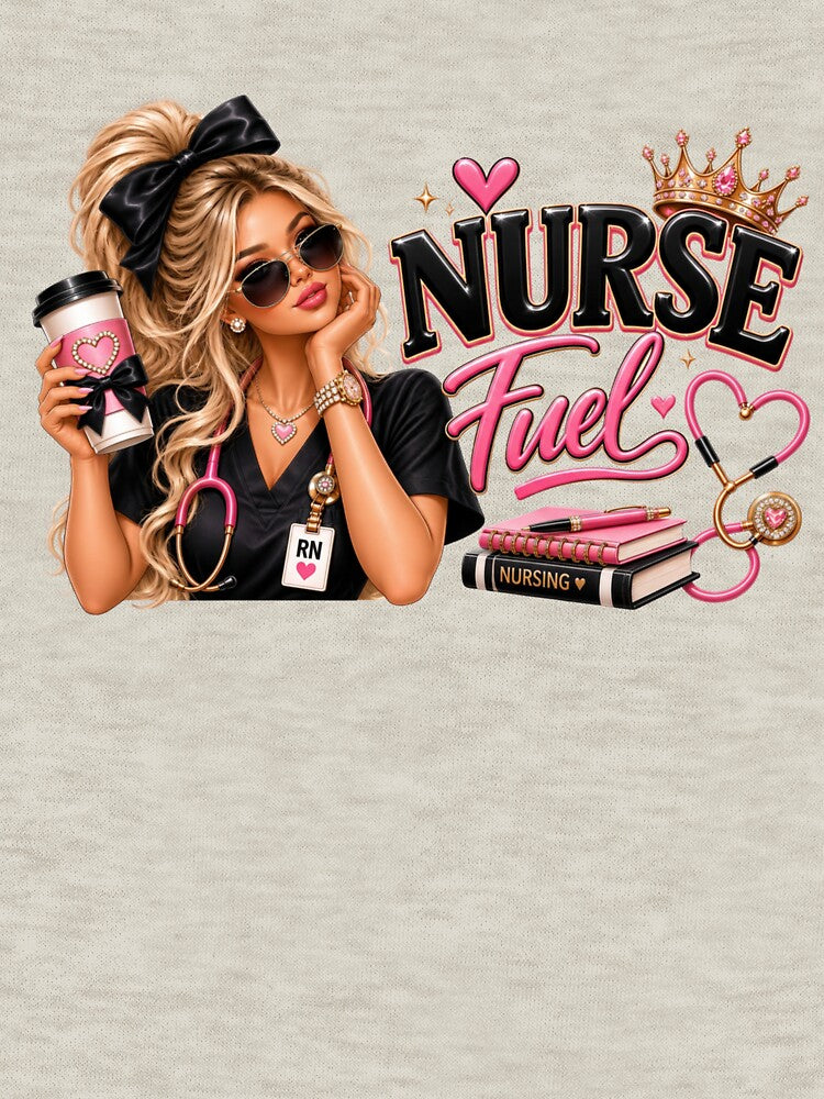 Luxury Glam Nurse – Pink Black Bling RN Life by HO•Designs